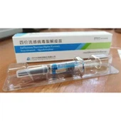 Quadrivalent influenzavirus splitvaccine